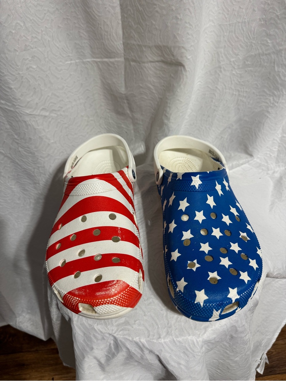 Patriotic Crocs